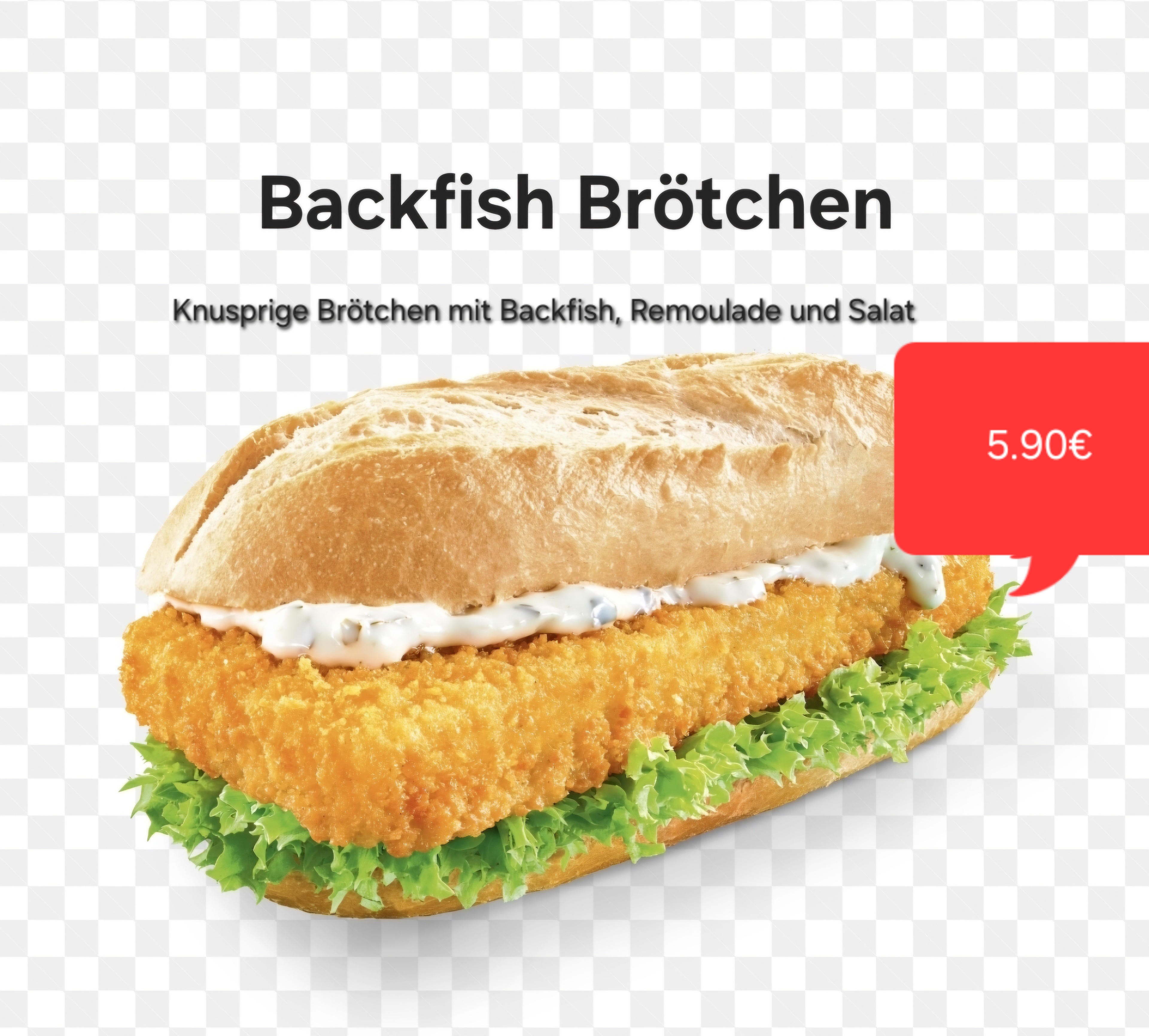 Backfisch-Brötchen