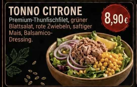 Thunfisch & Zitrone